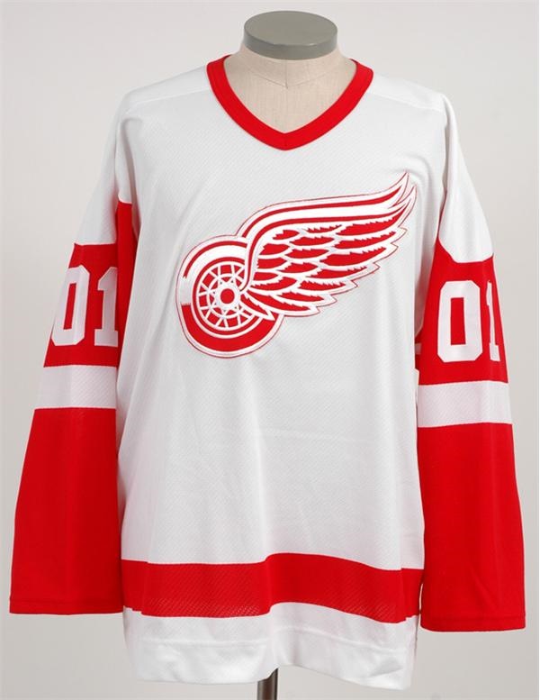 2001 Detroit Red Wings Draft Day Jersey