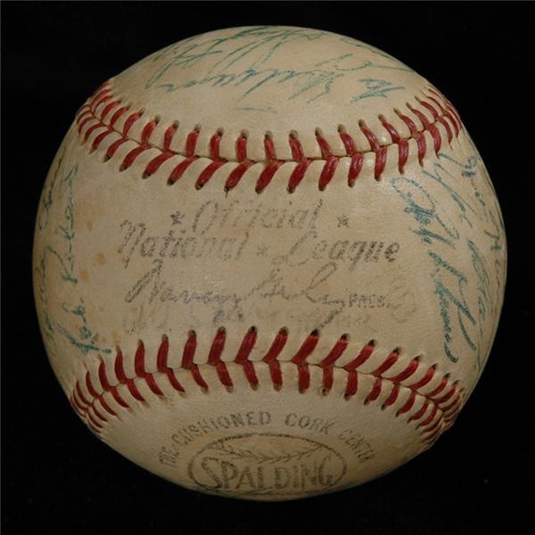 - 1953 NL All-Stars Signed Baseball