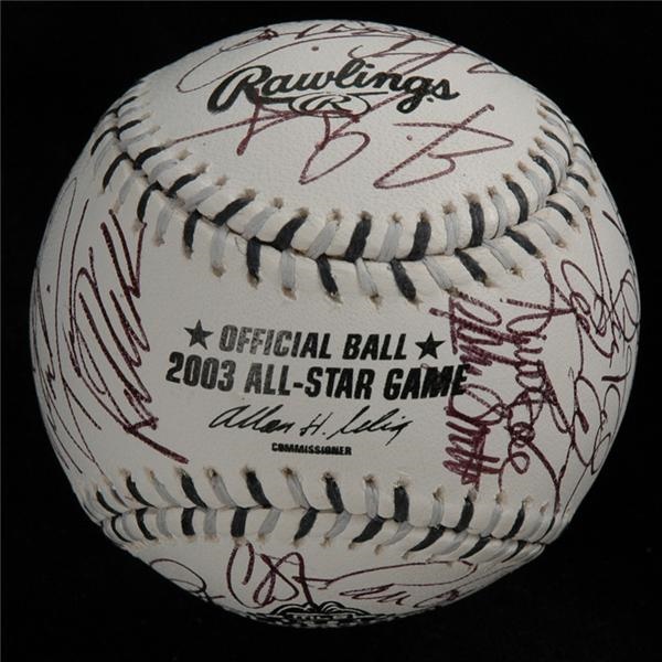 2003 NL AllStars Signed Baseball