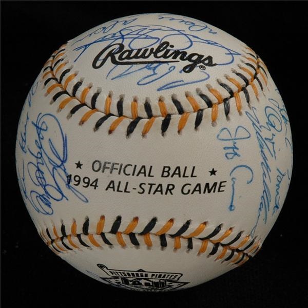 1994 NL All-Stars Signed Baseball