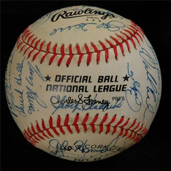 - 1983 NL All-Stars Signed Baseball