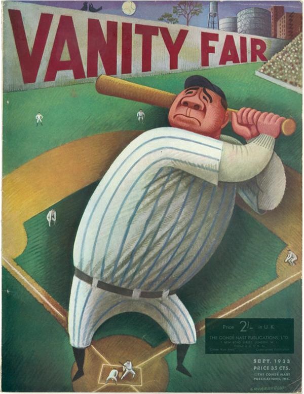 Babe Ruth Vanity Fair Cover