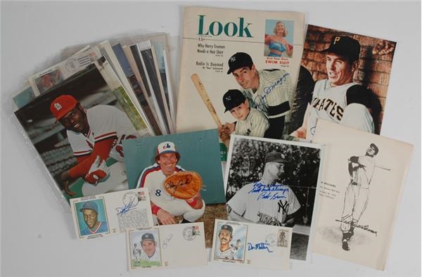 Miscellaneous Baseball Autograph Collection