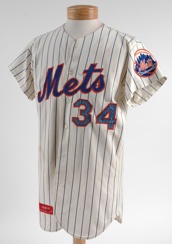 All Sports - 1973 New York Mets Game Used Jersey Worn by Phil Hennigan