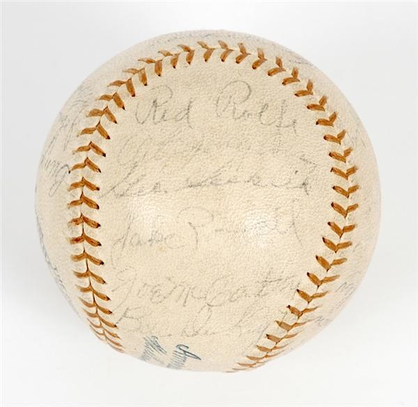 All Sports - 1936 N.Y. Yankees Team Signed Baseball