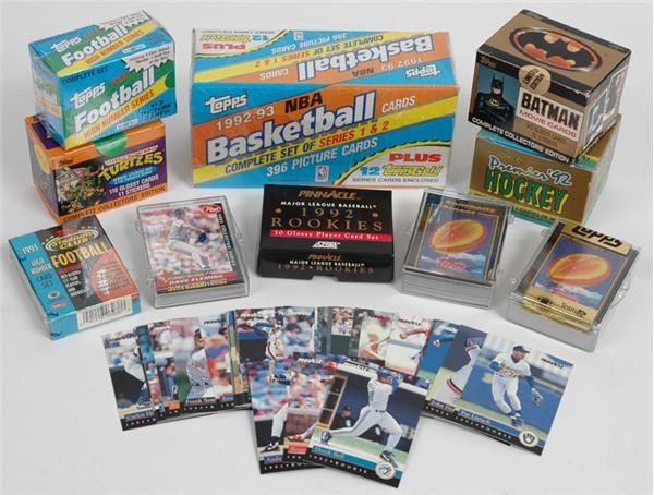 - Collection of 1990-Present Sports & Non-Sports Sets(15)
