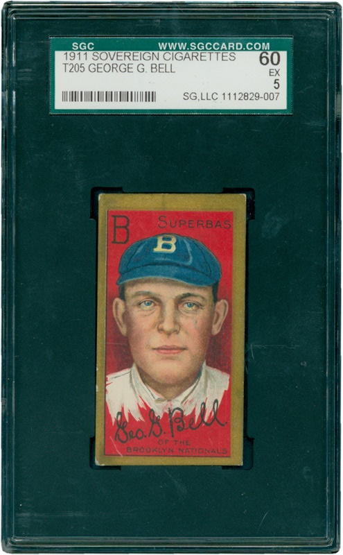 Cards - T205 George G. Bell SGC 60 EX 5