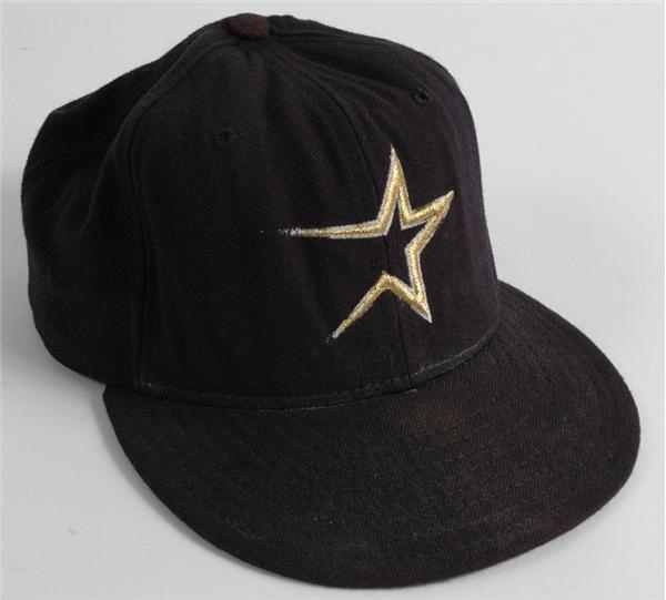 All Sports - Craig Biggio Game Used Autographed Hat Circa 1995