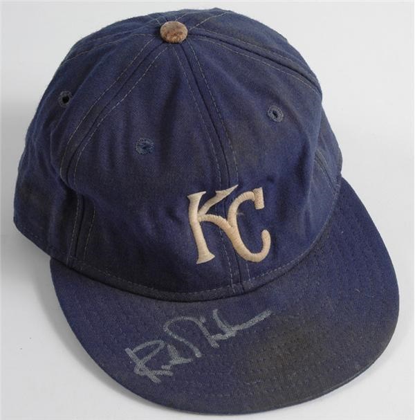 - Kirk Gibson Game Used Autographed Hat
