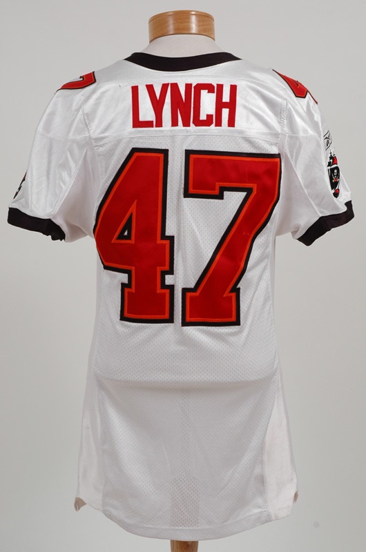 - 2002 John Lynch Game Used Jersey