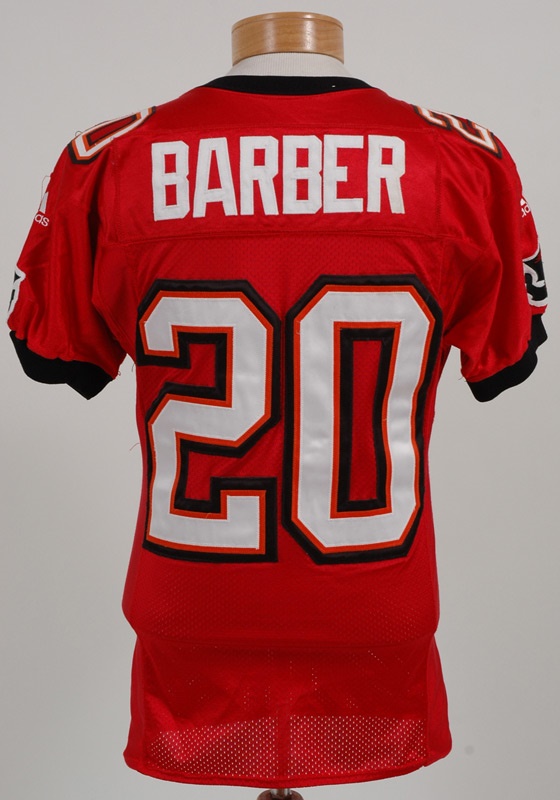 Football - Ronde Barber Game Used Jersey