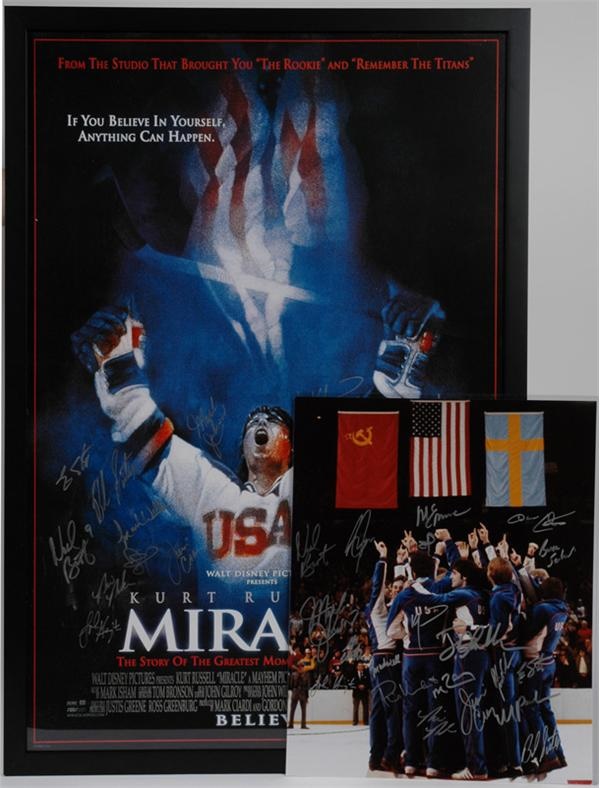 Hockey - 1980 Miracle On Ice Autographed Collection (3)