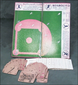Cuban Sports Memorabilia - Three Rare Cuban Baseball Games