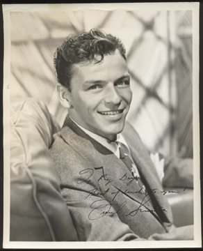 Frank Sinatra - Frank Sinatra Signed Photograph (8x10")