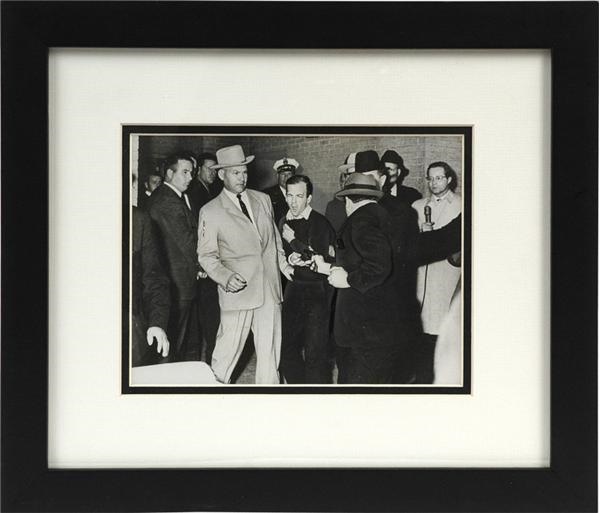 Photography - Ruby Shooting Oswald 8x10 Framed Wire Photo