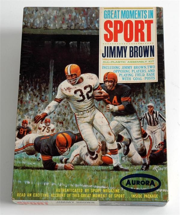 Football - Aurora Jim Brown 1965 Model Kit