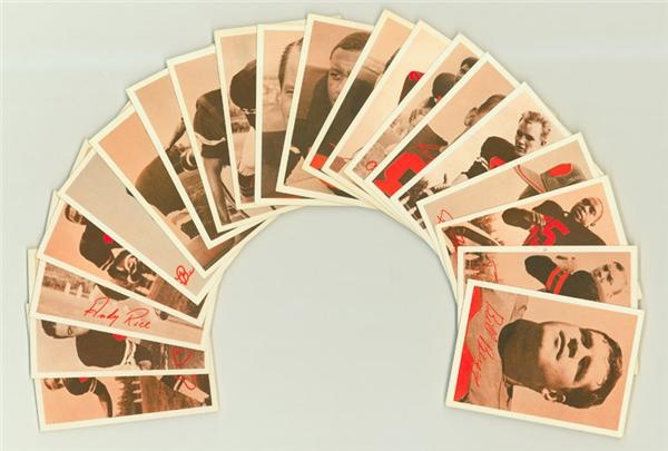 Vintage Cards - 1969 Tresler Comet Cincinnati Bengals Full Set