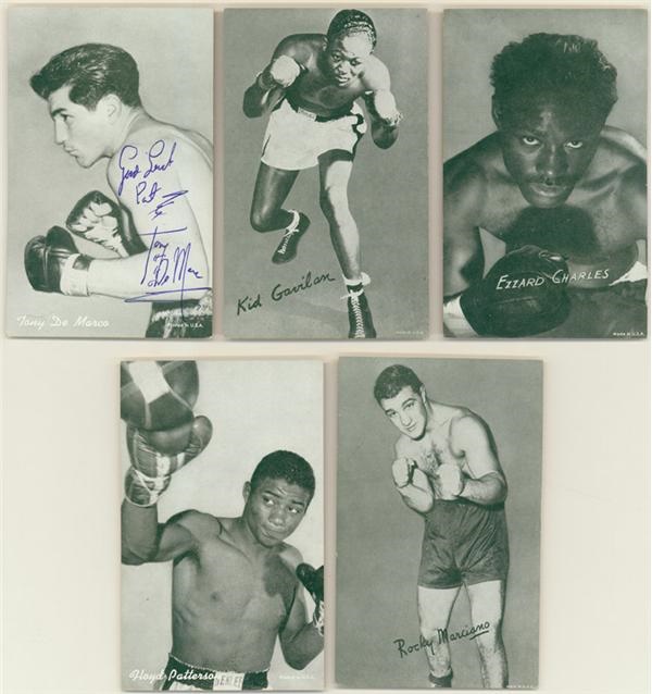 Vintage Cards - 1950's Boxing Exhibit Card Set (32)