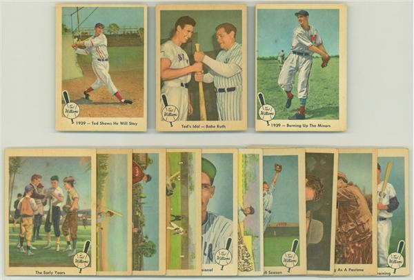 Vintage Cards - 1959 Fleer Ted Williams Near Complete Set