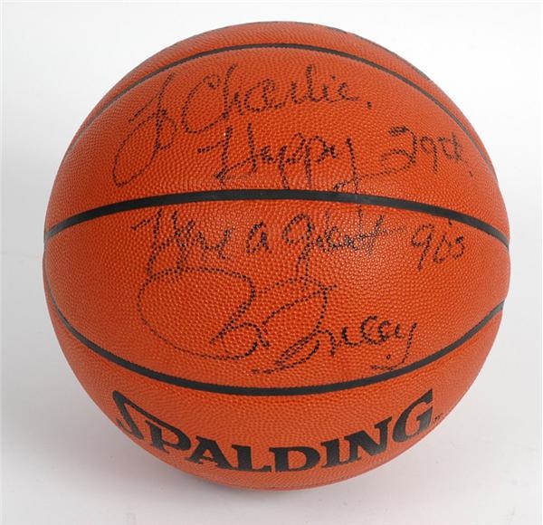 1994 Pat Riley Autographed Basketball
