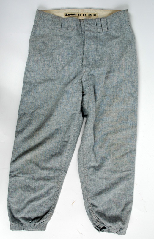 The Charlie Sheen Collection - Ken Boswell Game Used Pants (1968)