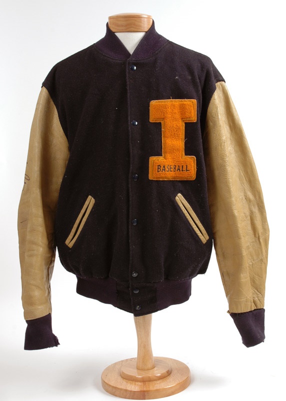 Sports Equipment - John Ericks Illinois Letterman's Jacket