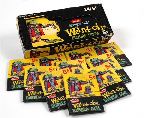 Vintage Cards - Fleer Weird-Ohs 24ct. Full Wax Box
