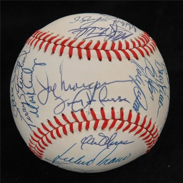 Autographs - 1989 AL All-Star Team Signed Baseball