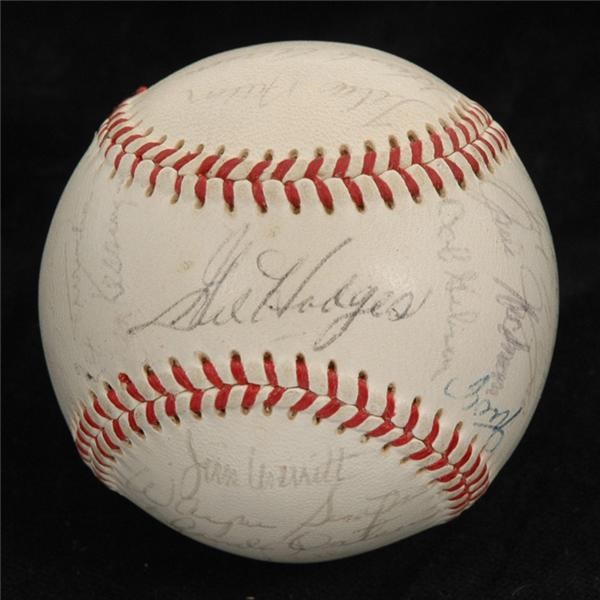 1970 NL All-Star Team Signed Baseball