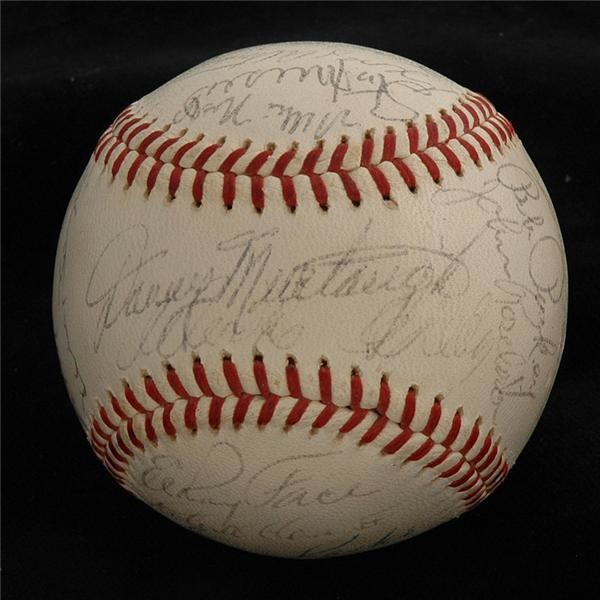 Autographs - 1961 NL All-Star Team Signed Baseball