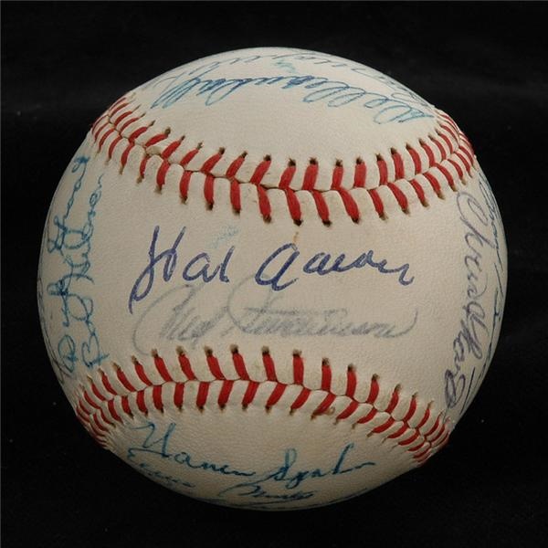 1962 NL All-Star Team Signed Baseball