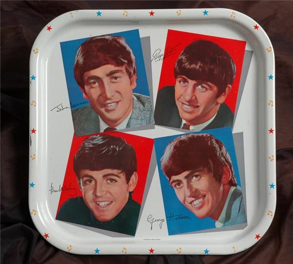 Rock And Pop Culture - 1965 Beatles Metal Tray