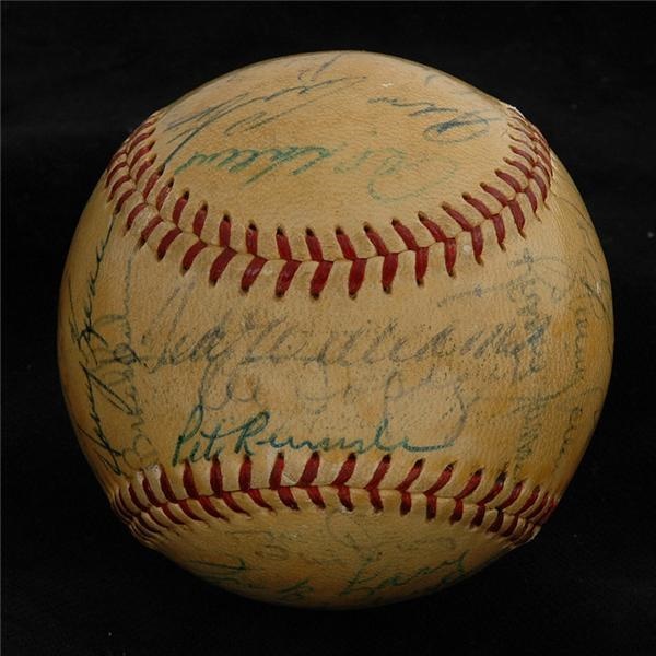 1960 AL AllStar Team Signed Baseball