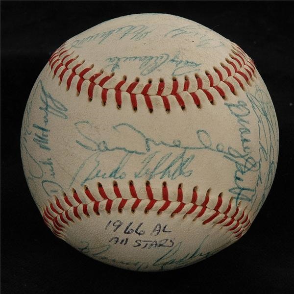 Autographs - 1966 AL All Star Team Signed Baseball