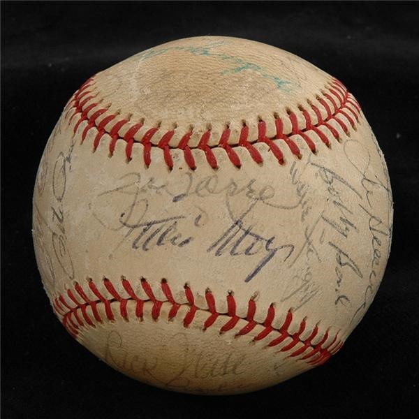 1971 NL All Star Team Signed Baseball