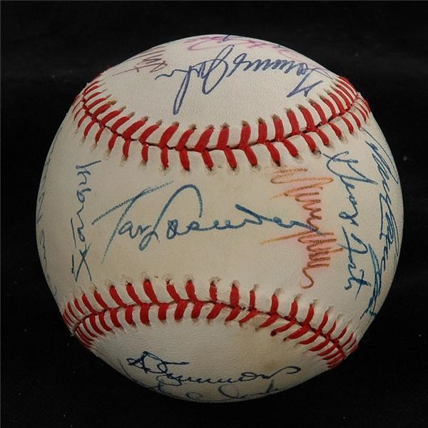 1978 NL All Star Team Signed Baseball