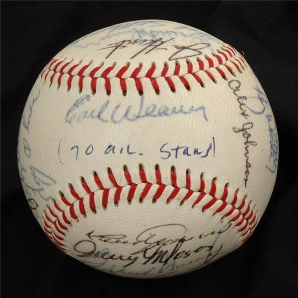 - 1970 AL All-Star Team Signed Baseball