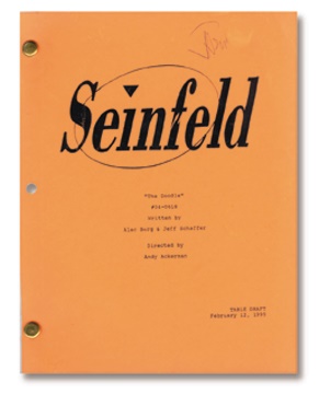 - Jason Alexander's Seinfeld Television Script