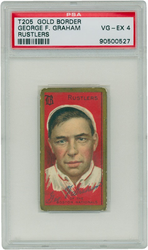 Vintage Cards - T205 George F. Graham Rustlers PSA VG-EX 4