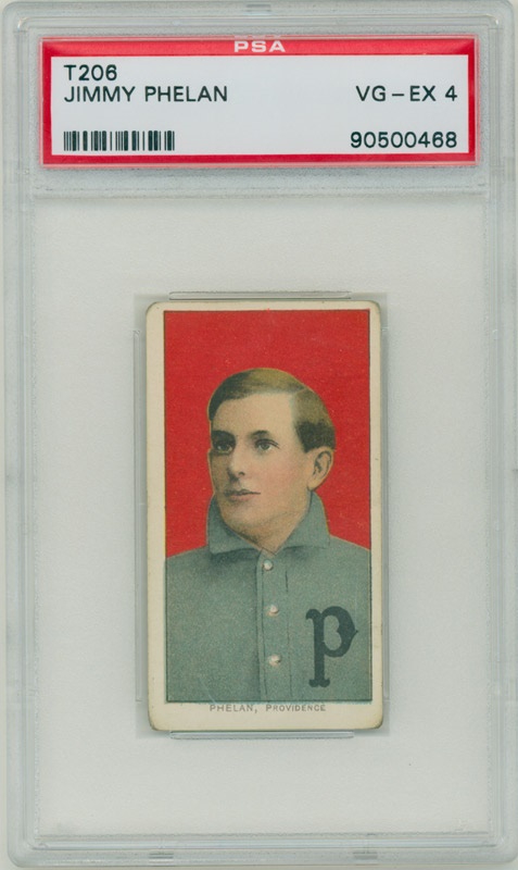 T206 Jimmy Phelan PSA VG-EX 4