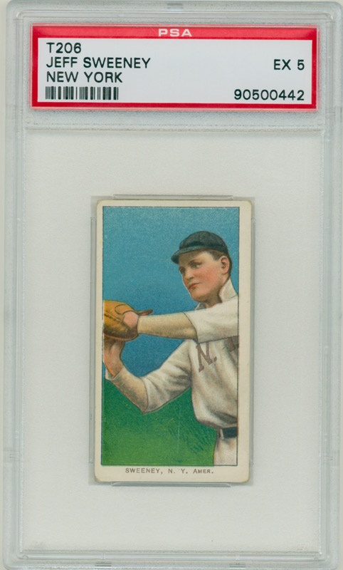 T206 Jeff Sweeney New York PSA EX-5