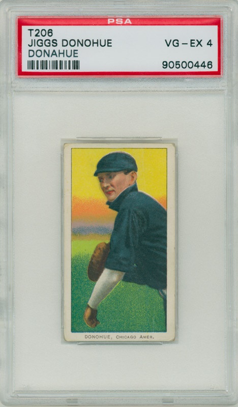 T206 Jiggs Donohue Donahue  PSA VG-EX 4