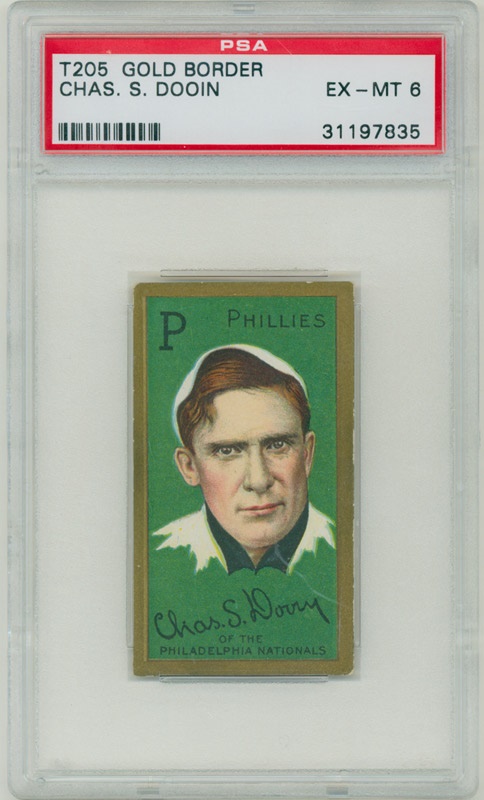 - T205 Chas. S. Dooin  PSA EX-MT 6