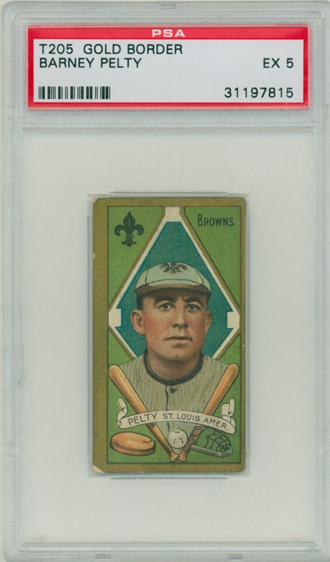 T205  Barney Pelty  PSA EX-5