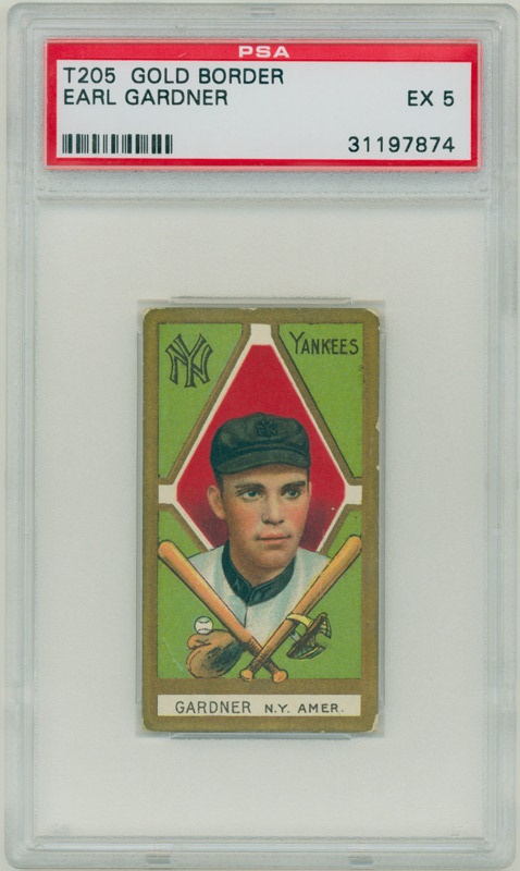 T205 Earl Gardner  PSA Ex-5