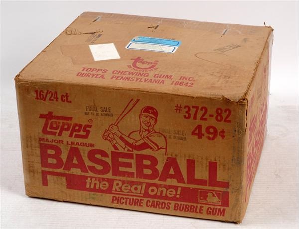 1982 Topps Baseball Cello Case (Ripken) (16 boxes)