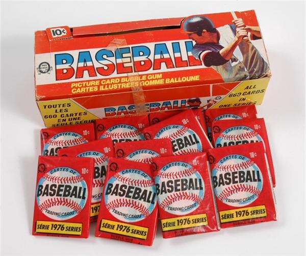 - 1976 O-Pee-Chee Baseball Wax Box