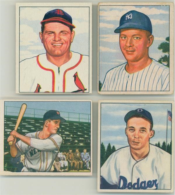 - 1950 Bowman Baseball Card Collection (30) Including High #'s