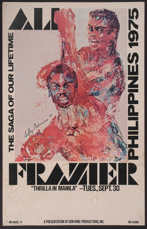 - Ali-Frazier "Thrilla in Manila" Broadside