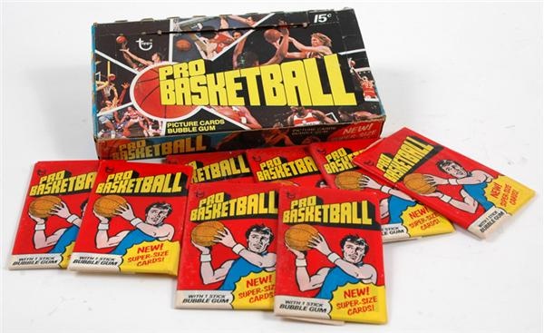 1976-77 Topps Unopened Wax Box